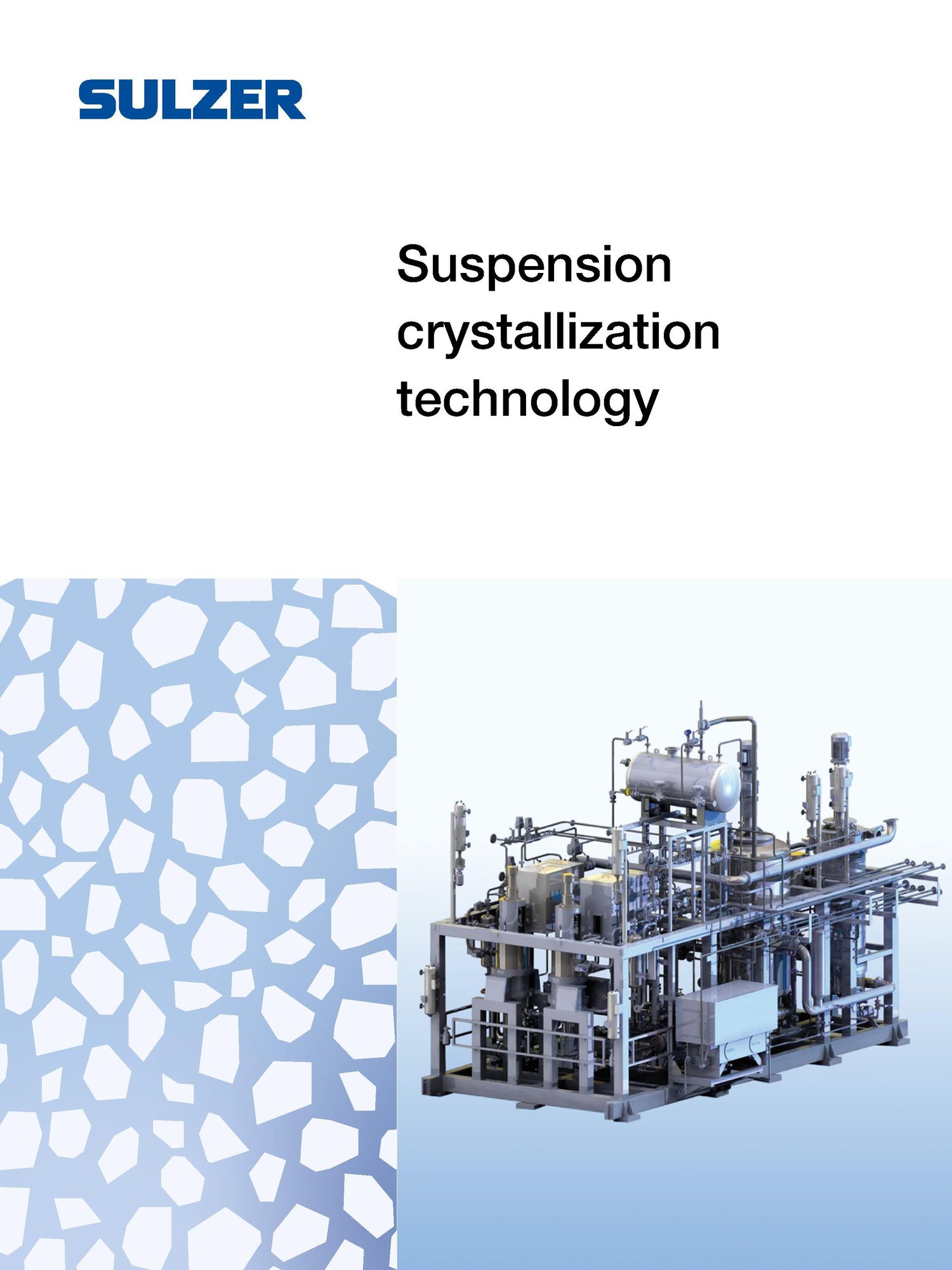 Sulzer suspension crystallization technology for efficient separation and purification in chemical processes